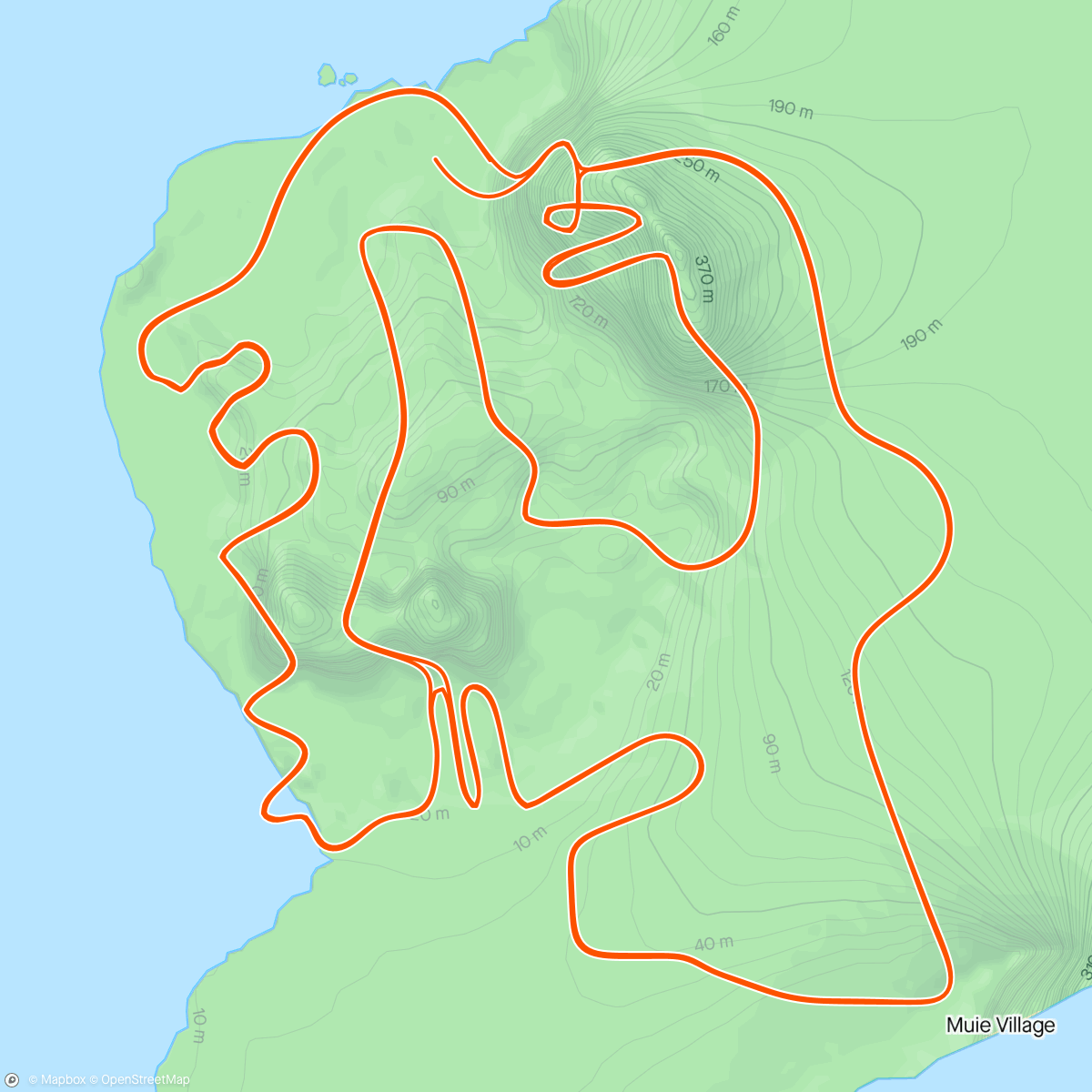 Map of the activity, Zwift - Race: CAT & MOUSE KZR CHASE RACE  (A) on Figure 8 in Watopia