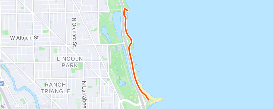 Map of the activity, Shakeout with On
