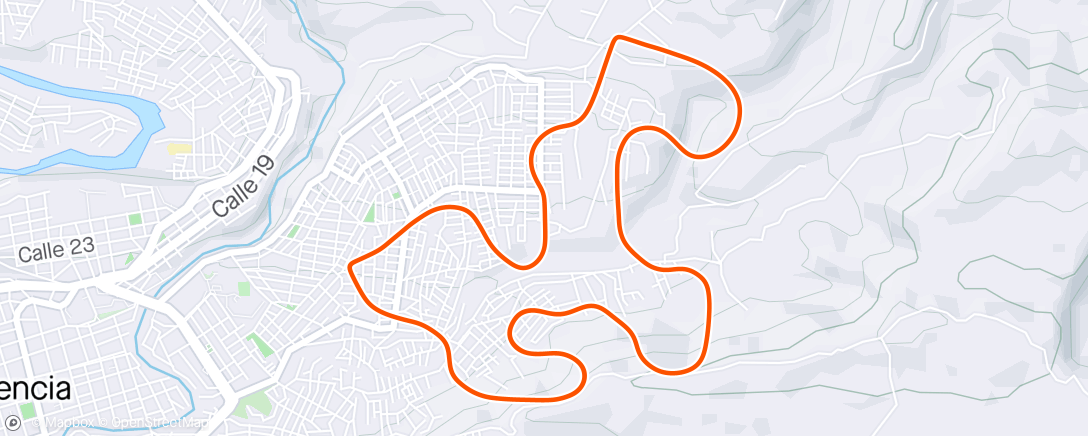 Map of the activity, OTR Team Time Trial - OZe Redbacks