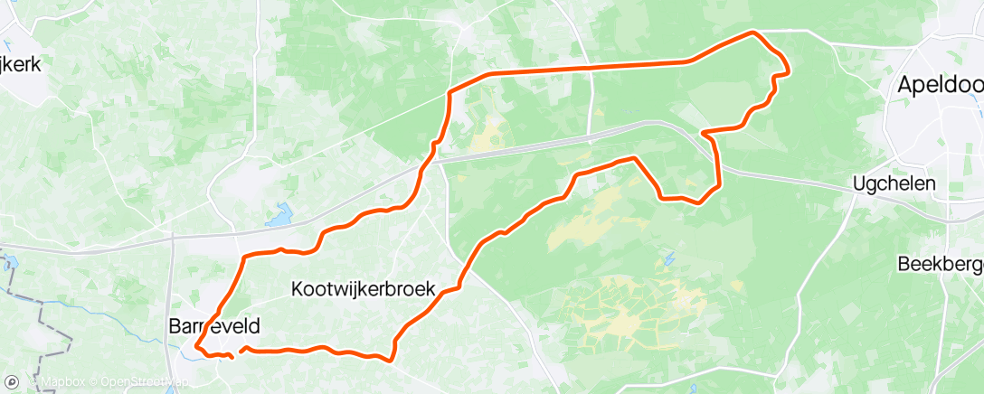 アクティビティ「Avondrit」の地図