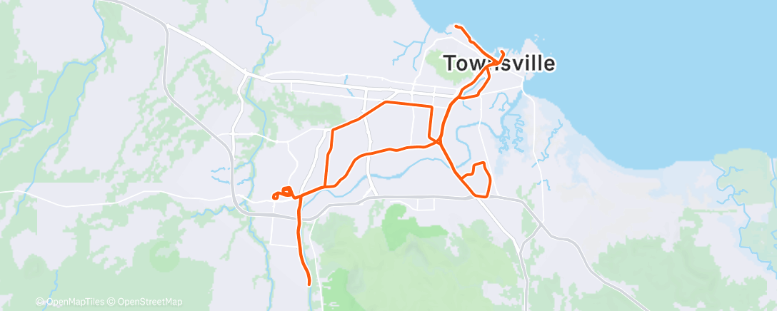 Map of the activity, Morning Ride