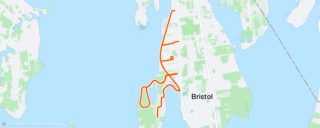 Map of the activity, Afternoon Ride