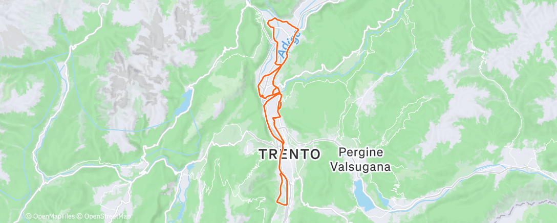 Карта физической активности (Giretto)