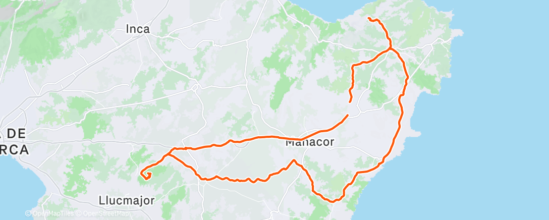 Карта физической активности (Morgenausfahrt)