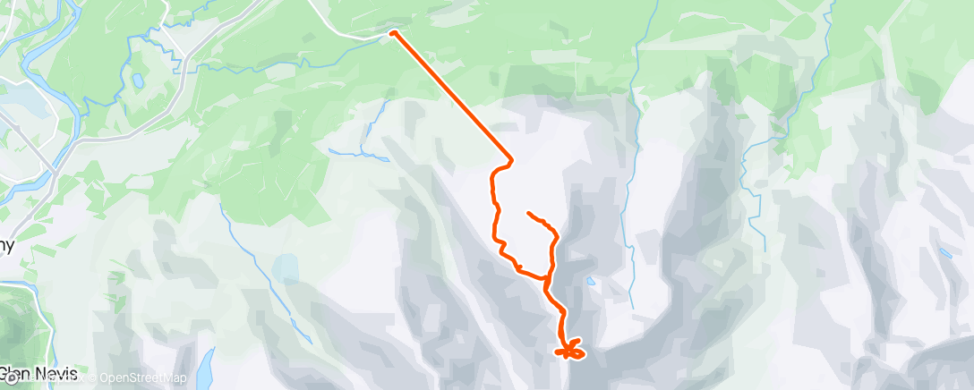 Carte de l'activité Afternoon Backcountry Ski