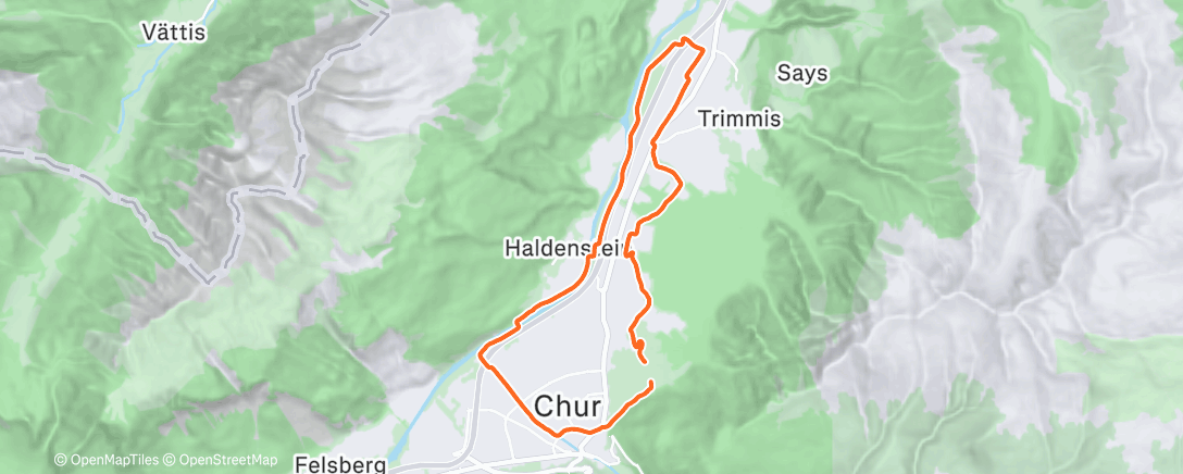 Map of the activity, Duurloopie