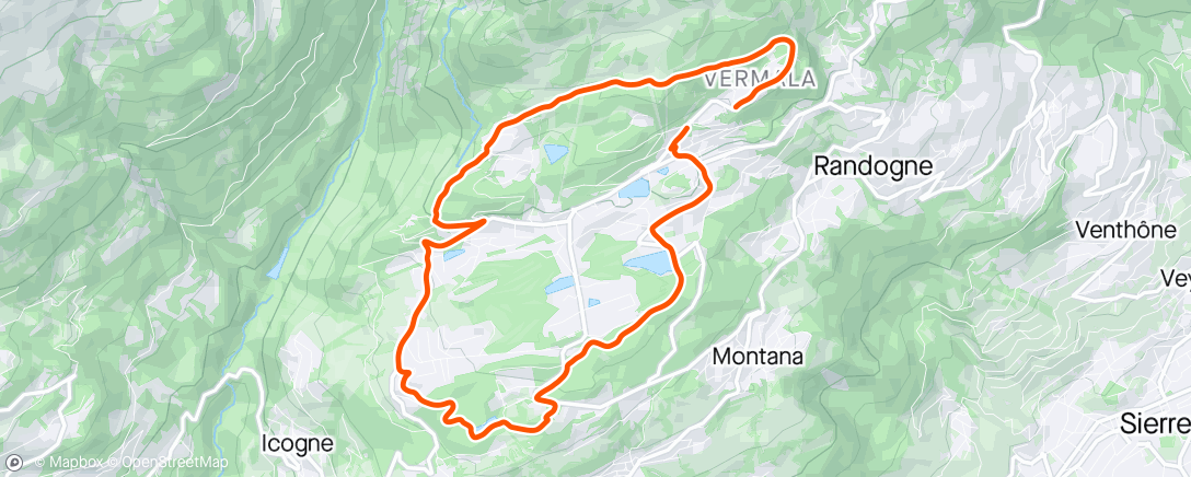 Map of the activity, Short MTB ride before 🇮🇹