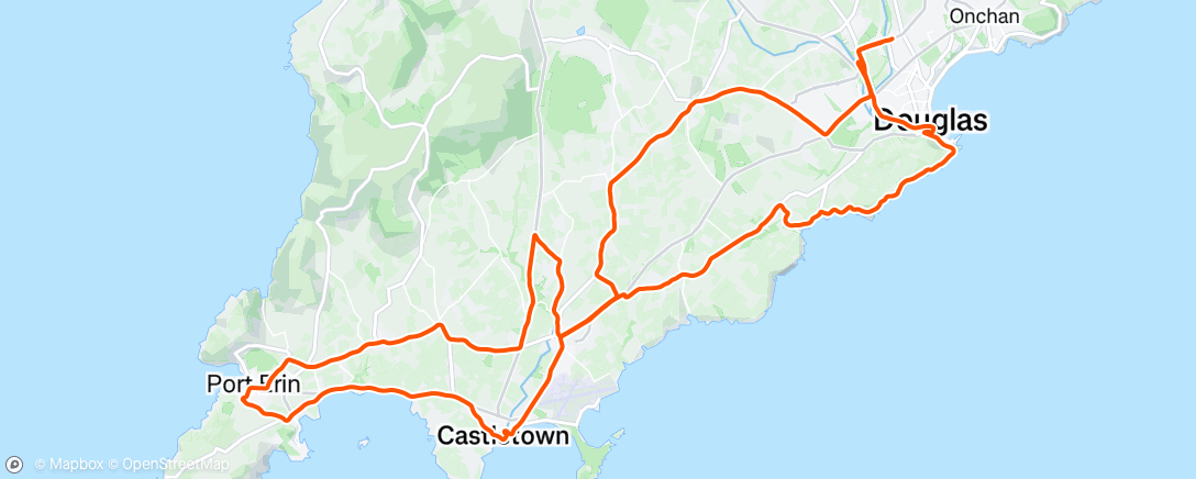 Map of the activity, Morning Ride