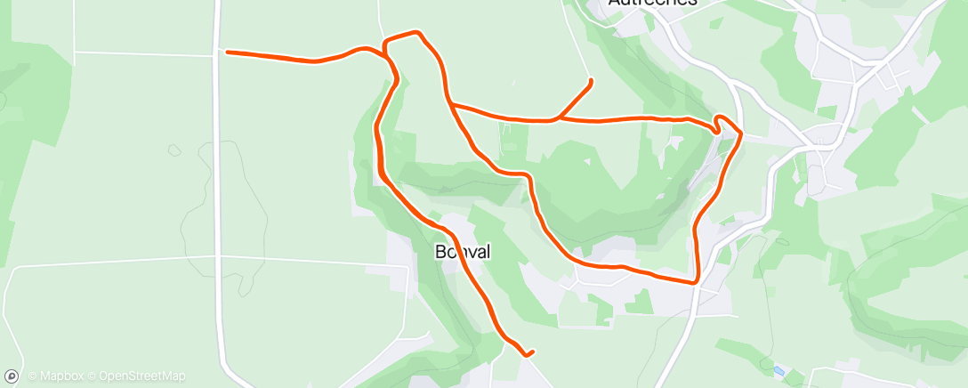Map of the activity, Course à pied le matin 🏃🏽‍♂️🏃🏾‍♀️