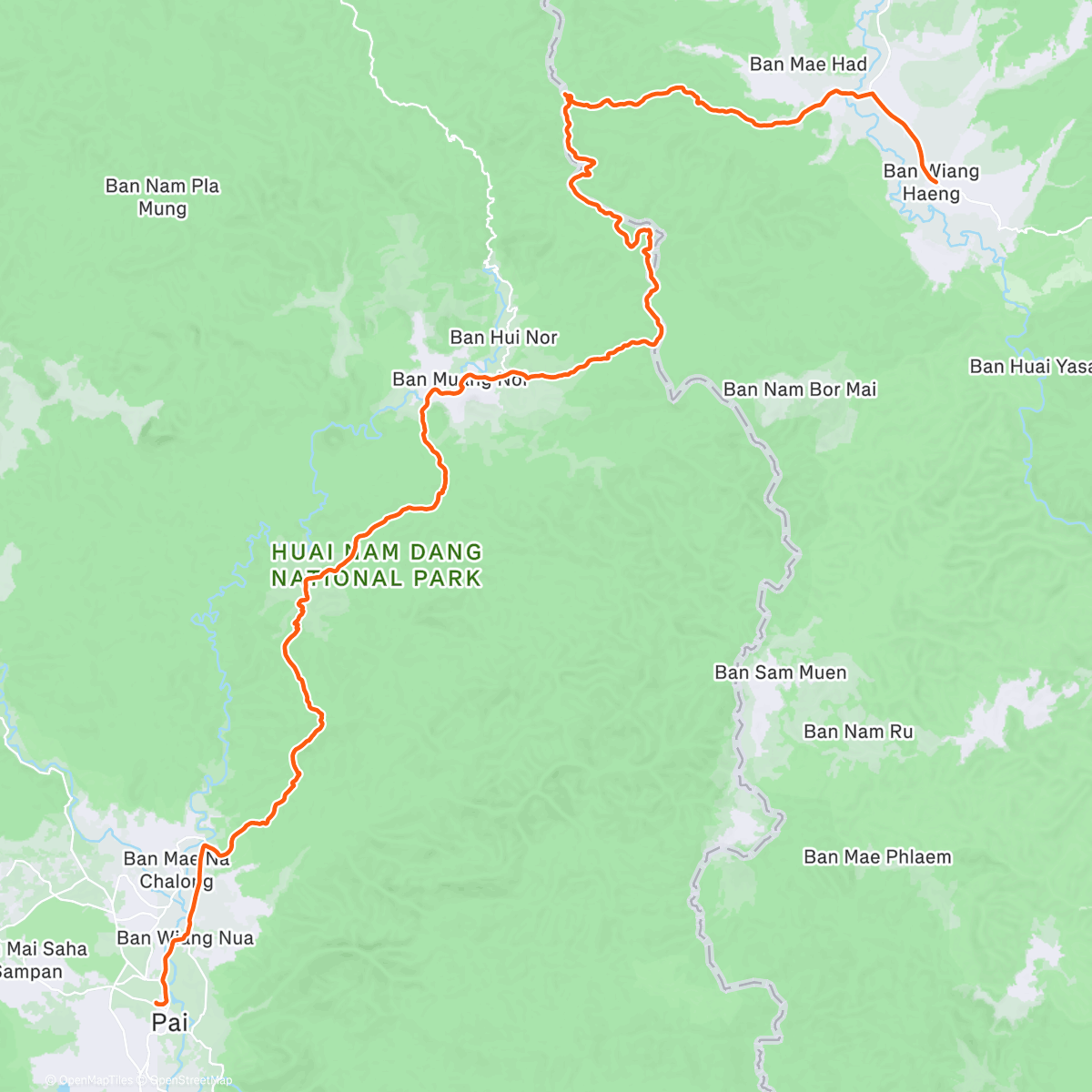 Карта физической активности (American Pai)
