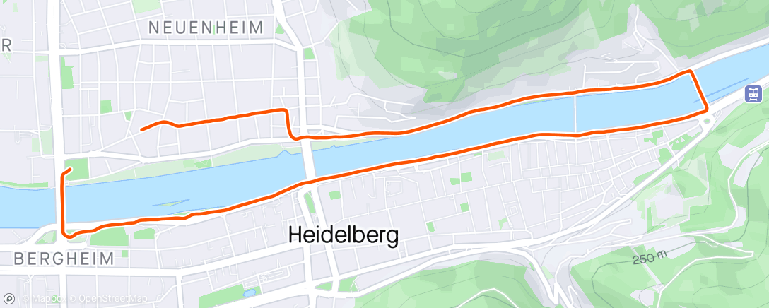 Map of the activity, Rufbereitschaftslauf 📞