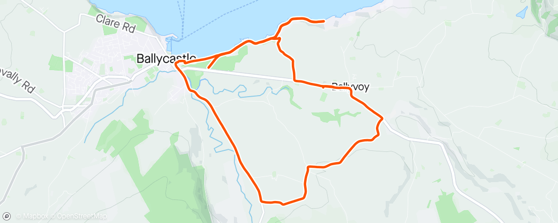 Map of the activity, Costa del Carey ☀️🏖️