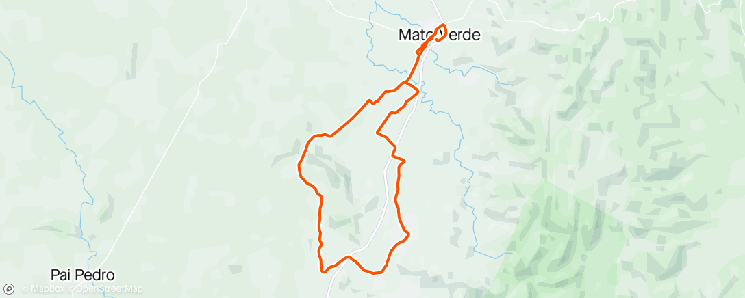 Karte der Aktivität „Pedalada de mountain bike vespertina”