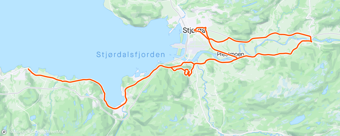 Map of the activity, Påsketur med Knut og Jan Magne☀️🐣