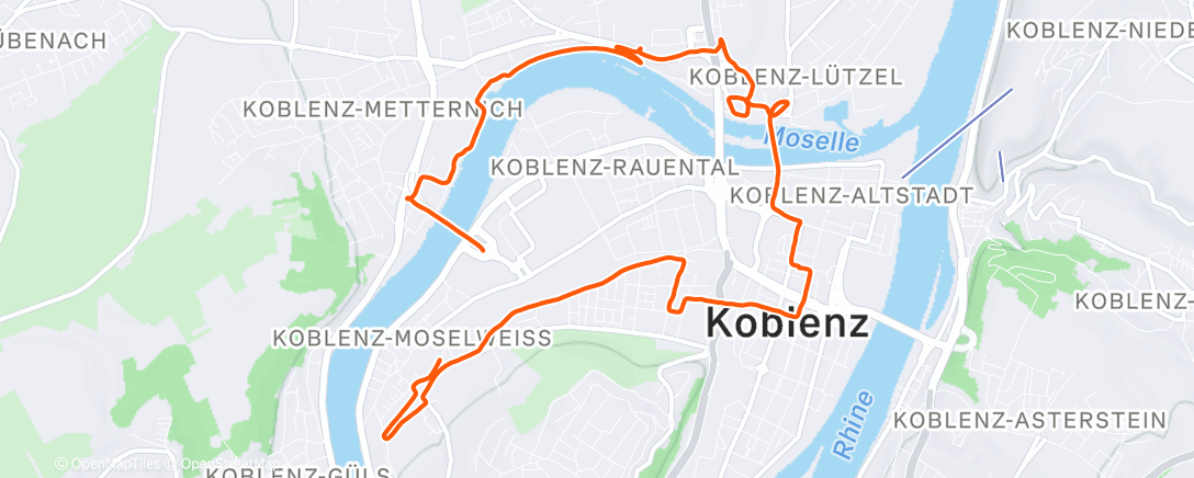 Map of the activity, SSIO Konzert verdauen🙏🏾