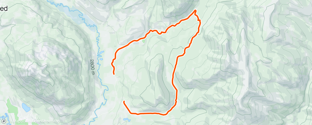 Kaart van de activiteit “Evening Mountain Bike Ride”