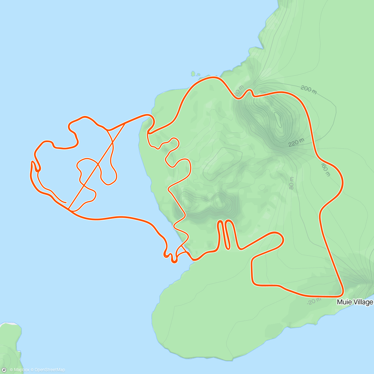 アクティビティ「Zwift - Pacer Group Ride: Volcano Flat in Watopia with Miguel」の地図