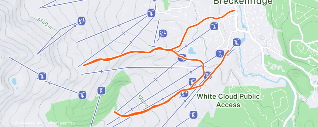 Map of the activity, Sleepy sleepy