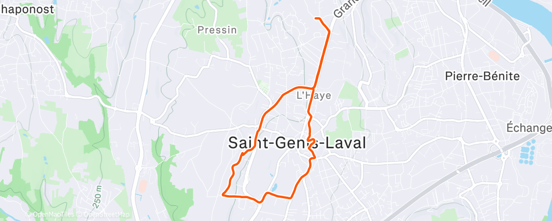 Map of the activity, 🏃 - Jour de l'an 🥶