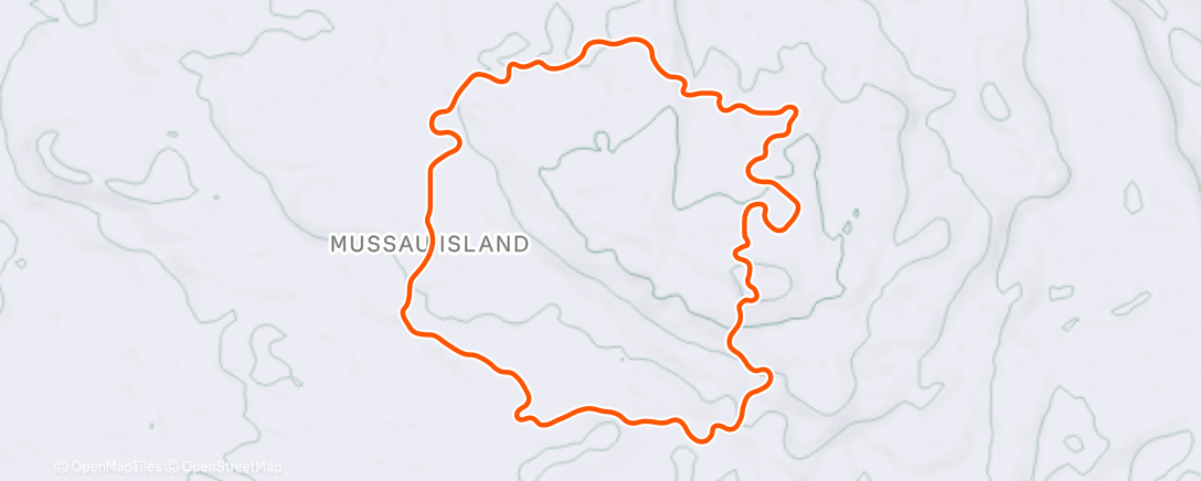 Map of the activity, MOTTIV Intense Bike: BURN BABY BURN