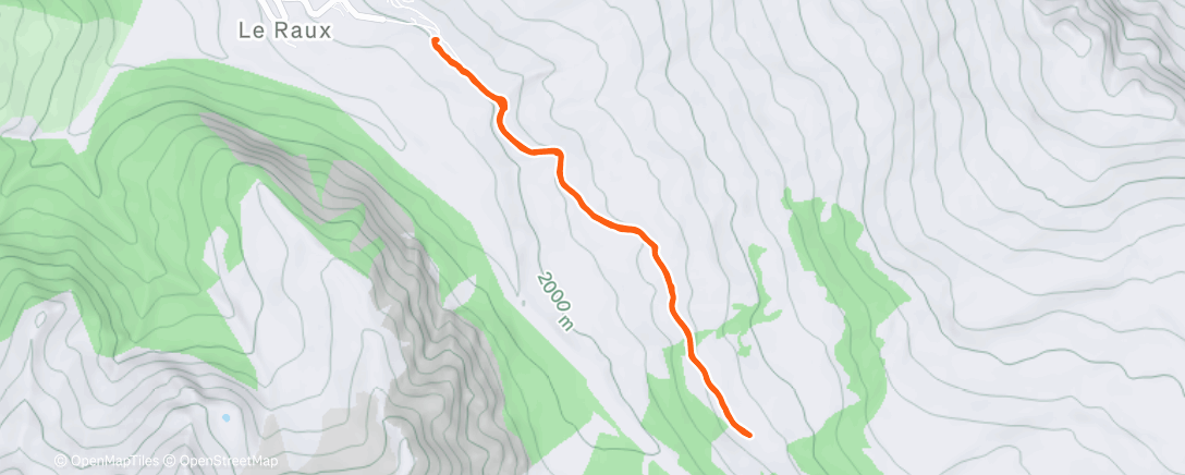 Map of the activity, A-R à l'oratoire