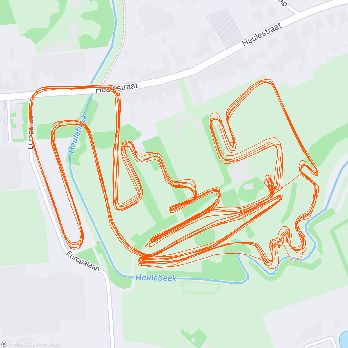 Map of the activity, Cx Gulleghem 😄🫶🏻🐺