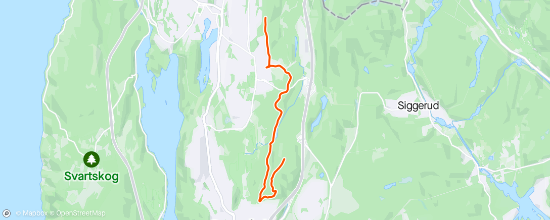 Map of the activity, 2/3 Afternoon Ride