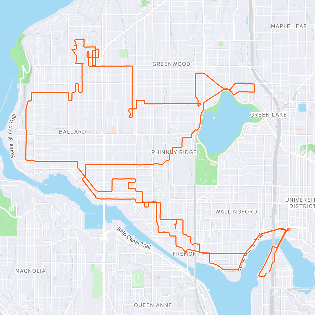 Map of the activity, 💥🤸🏽‍♂️