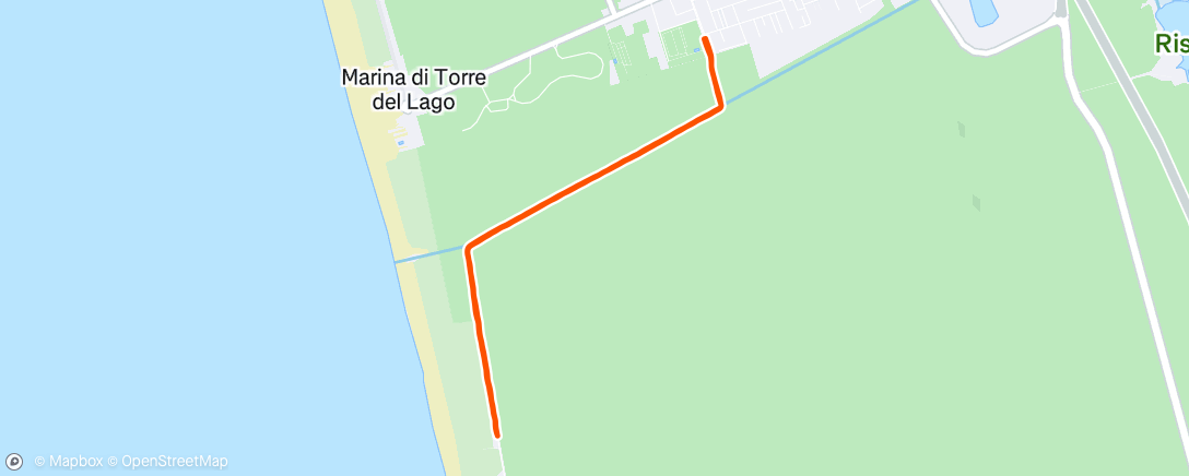 Карта физической активности (Corsa dell'ora di pranzo)