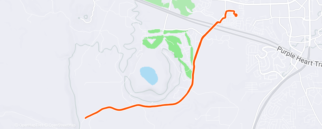 Map of the activity, Lazy day