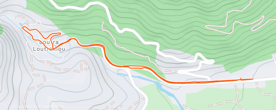 Карта физической активности (Morning Run)