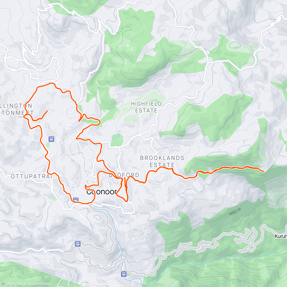 Map of the activity, Ooty…3 😊