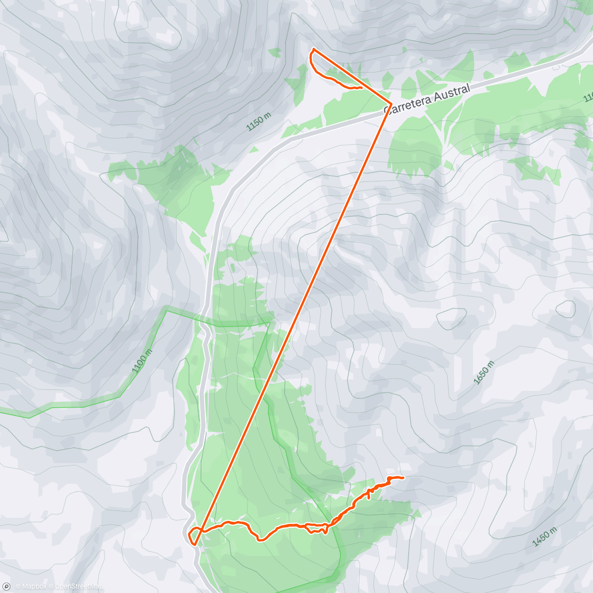 Map of the activity, Tried hard, didn’t succeed