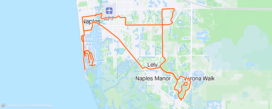 Map of the activity, Bad Ass Coffee ride ☕️🚴🏾‍♂️