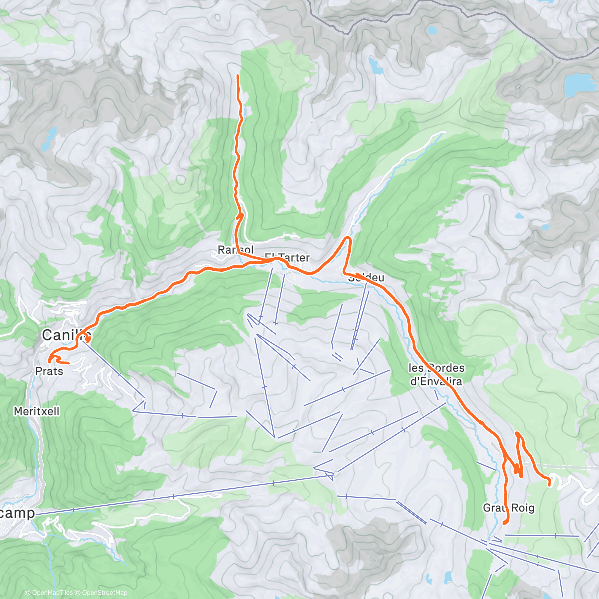 Map of the activity, Morning Ride