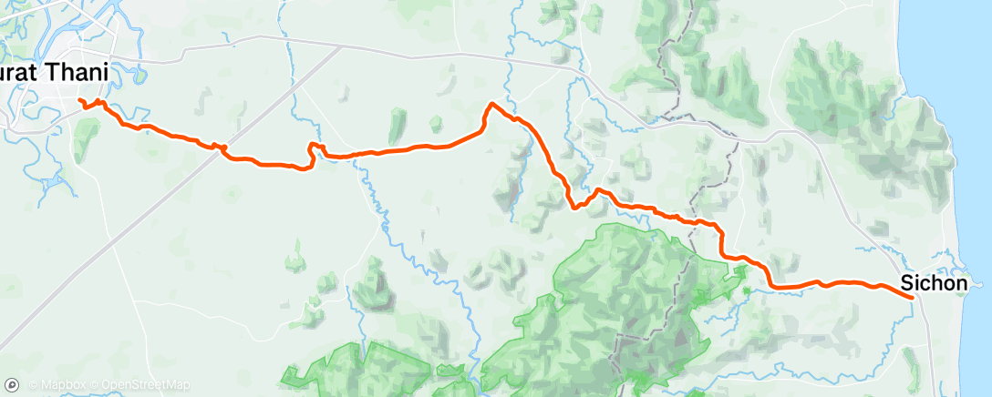 Map of the activity, Tour de Everywhere Ep.275 // The last hill before Malaysia