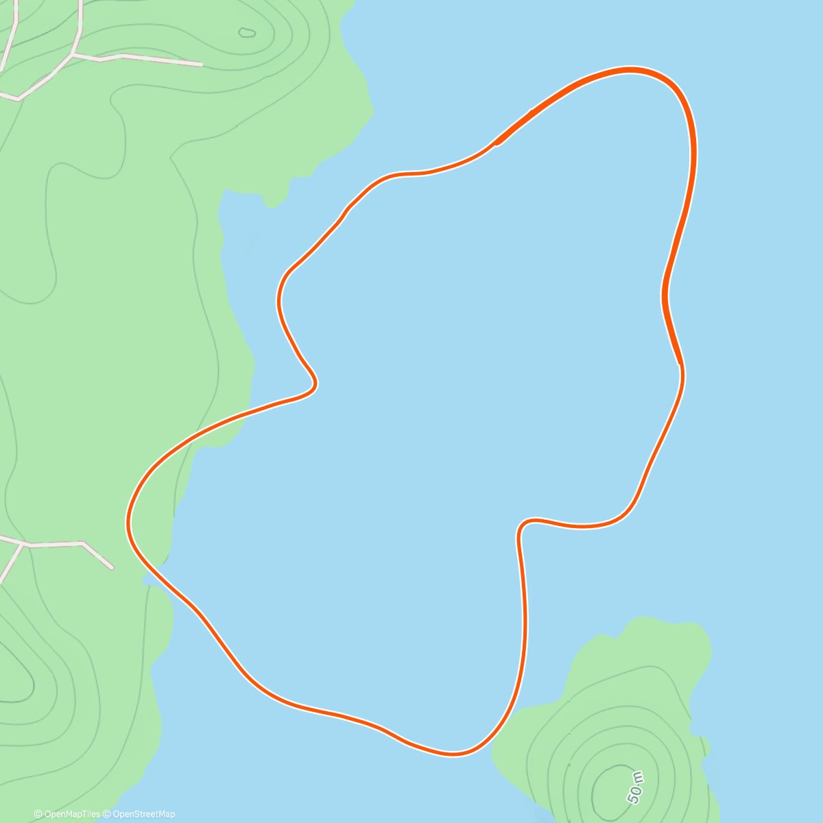Map of the activity, Zwift - The Classic in Watopia