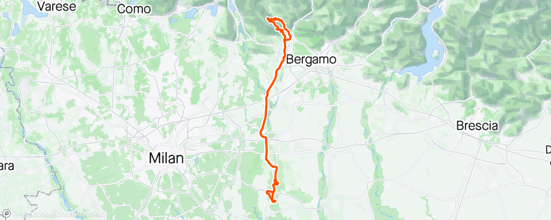 Kaart van de activiteit “Giro mattutino Capizzone”