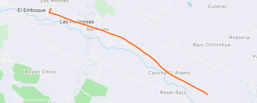 Map of the activity, 1.024km in 2025