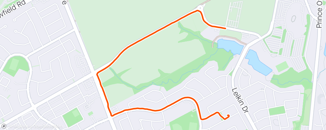 Map of the activity, Walk 4K - lunchtime stroll 🚶‍♂️