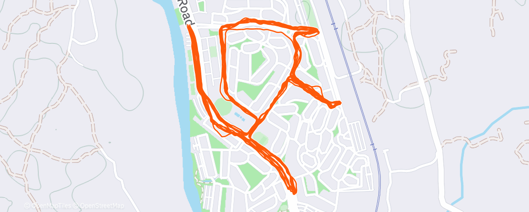 Map of the activity, Goodbye 2025