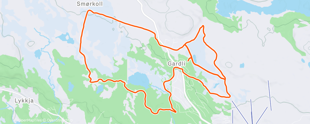 Map of the activity, Nå får det holde. Nå gidder jeg ikke mer  ski i år ❄️🏔😘