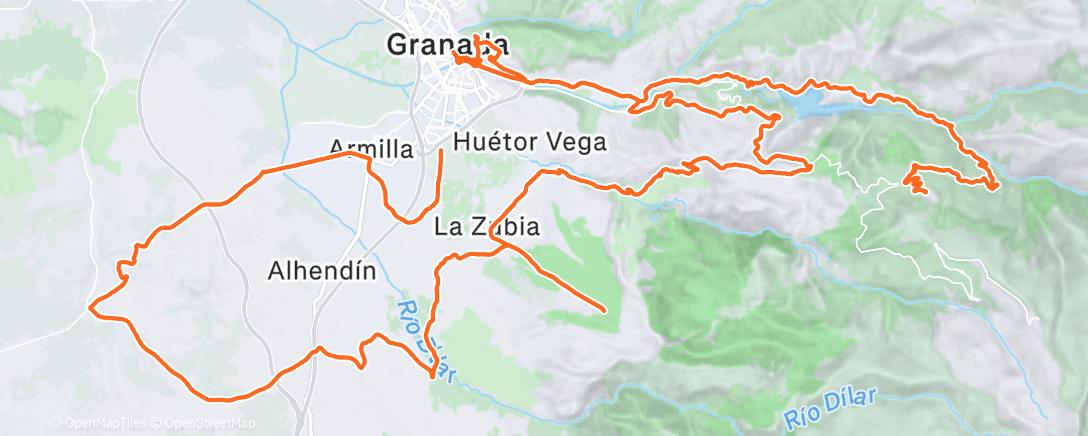 Karte der Aktivität „A bit of everything in 1 ride”