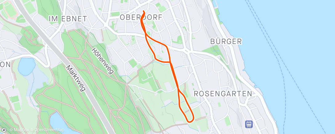 Map of the activity, 🏃🏼‍♀️