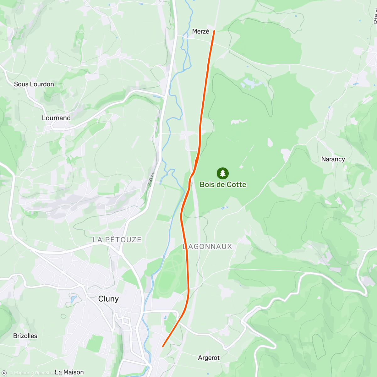Map of the activity, Course à pied 🏃🏻· Hors objectif 🥱 · Les objectifs 2026, du coup ?