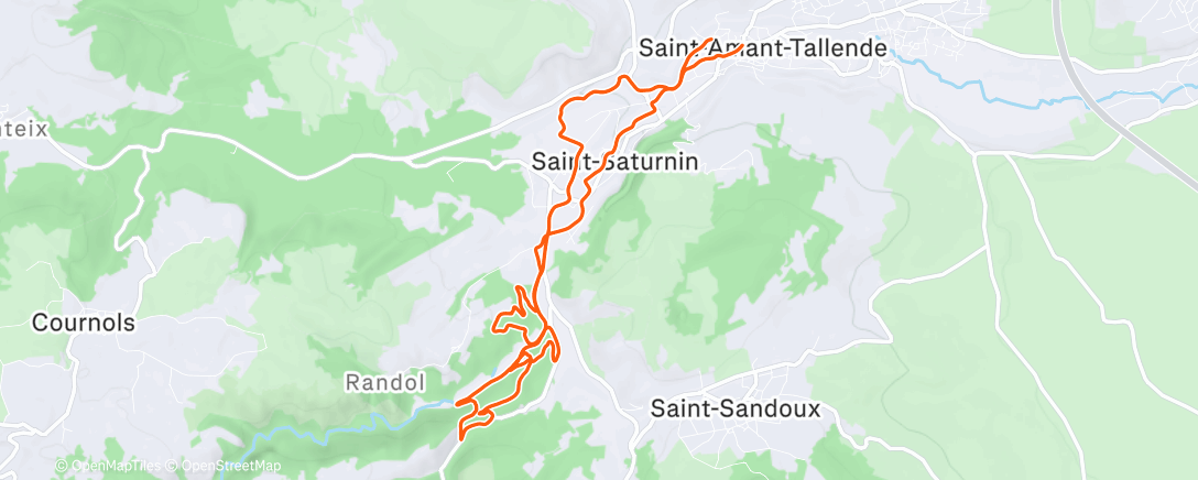 Map of the activity, Petit Best Of