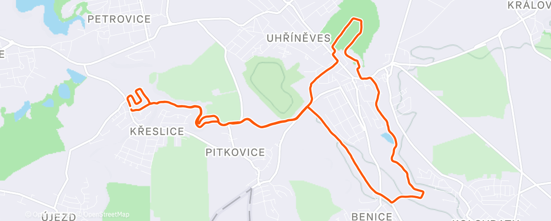 Map of the activity, Super pokec s Ondrou!😉