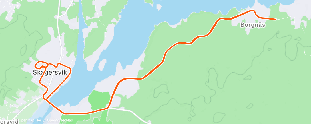 Map of the activity, 2x20' Tempo