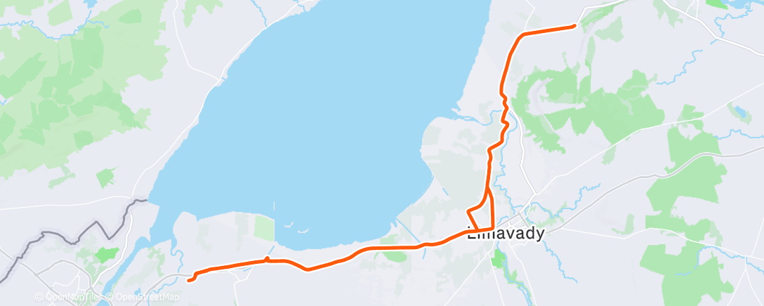 Map of the activity, A long stand