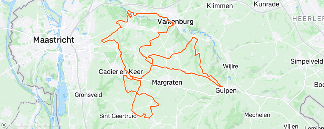 Map of the activity, Gravel sh*t 🥵